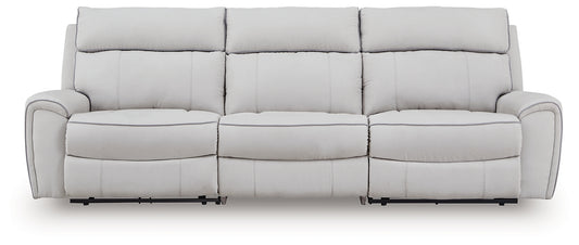 Social Pointe 3-Piece Power Reclining Sectional
