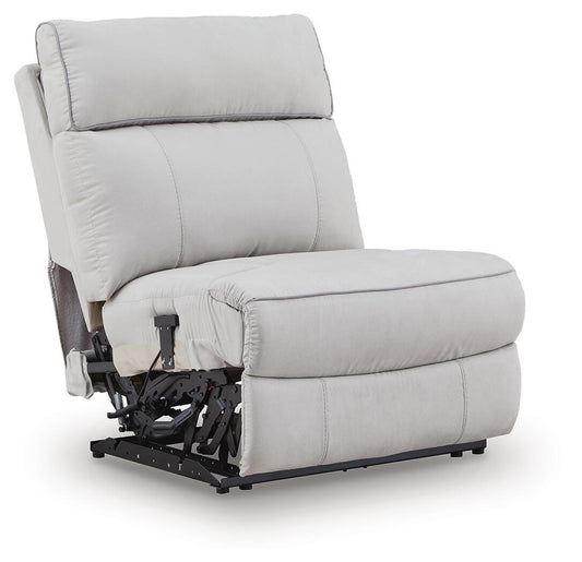Social Pointe 5-Piece Reclining Sectional with Storage Consoles