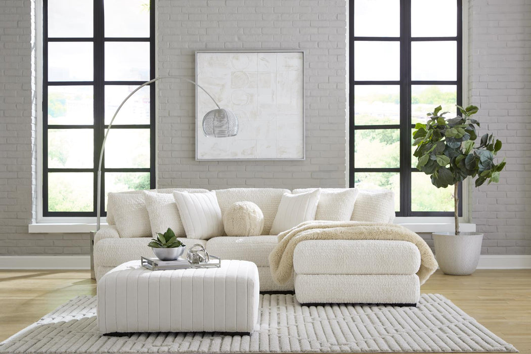 Beige Yakety Yak Sectional