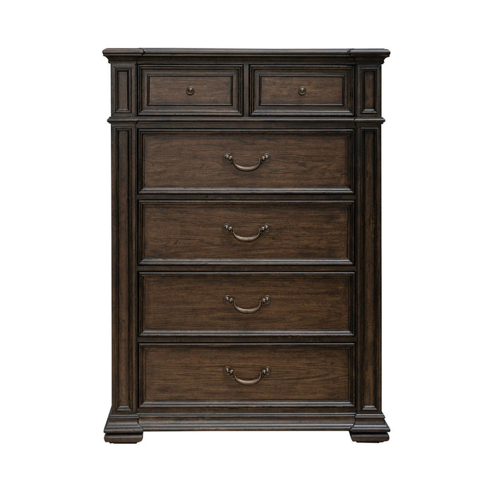 Providence Park - 6 Drawer Chest - Chateau Brown
