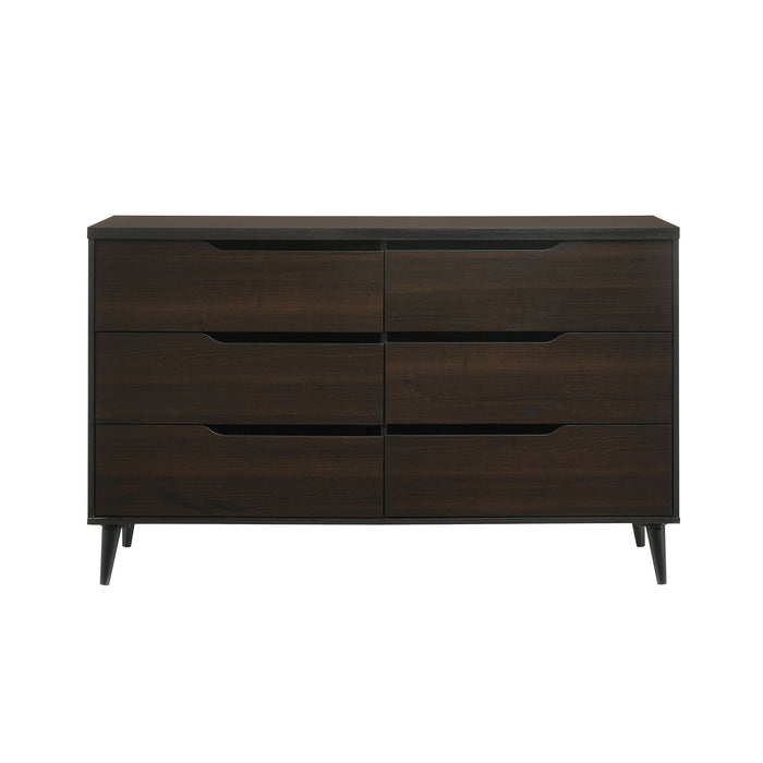 Ernesto - 6-Drawer Dresser With Interlock
