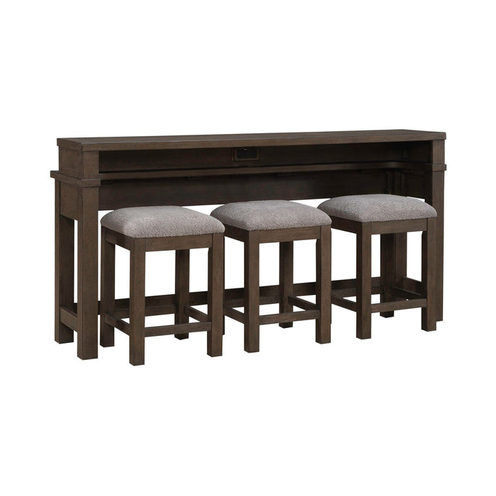 Cascade Falls - 4 Piece Set - Satin Espresso