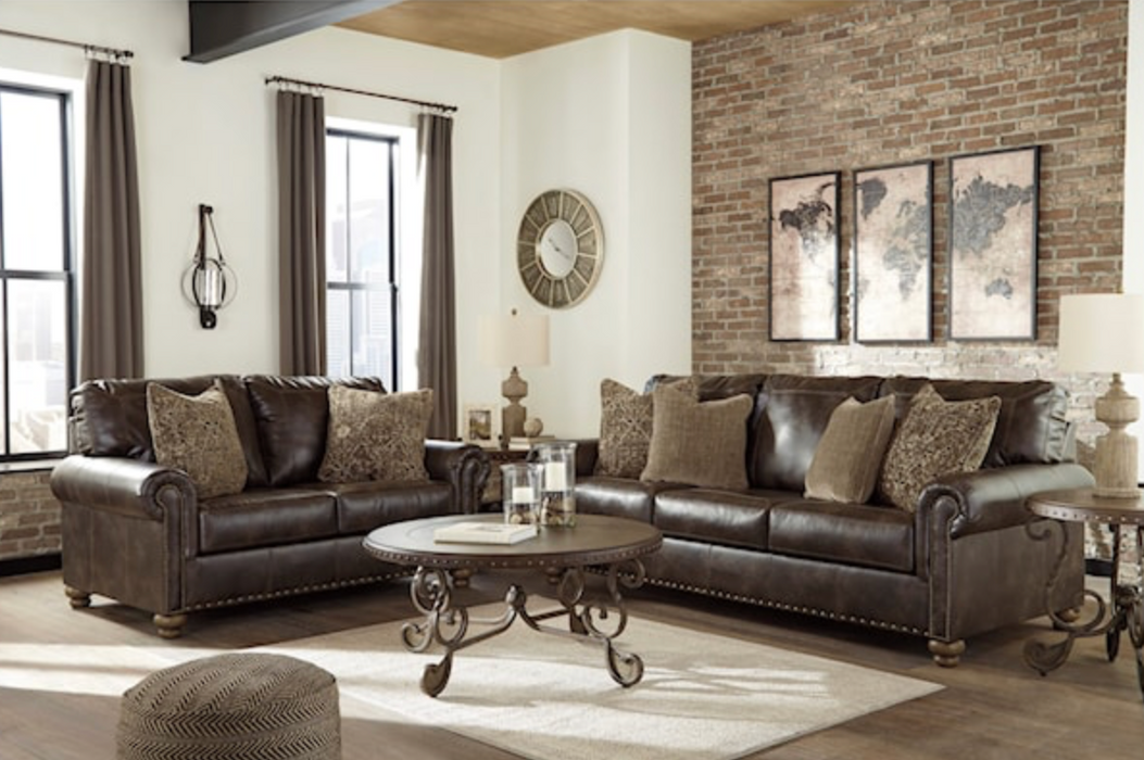Rustic Elegance Sofa and Loveseat