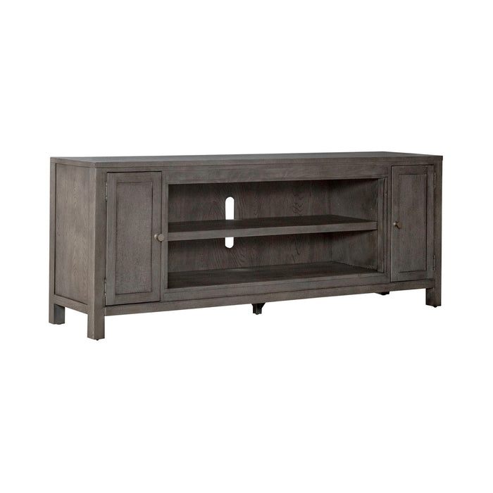 Fireplace TV Consoles - 78" Fireplace TV Console FTS - Dark Brown