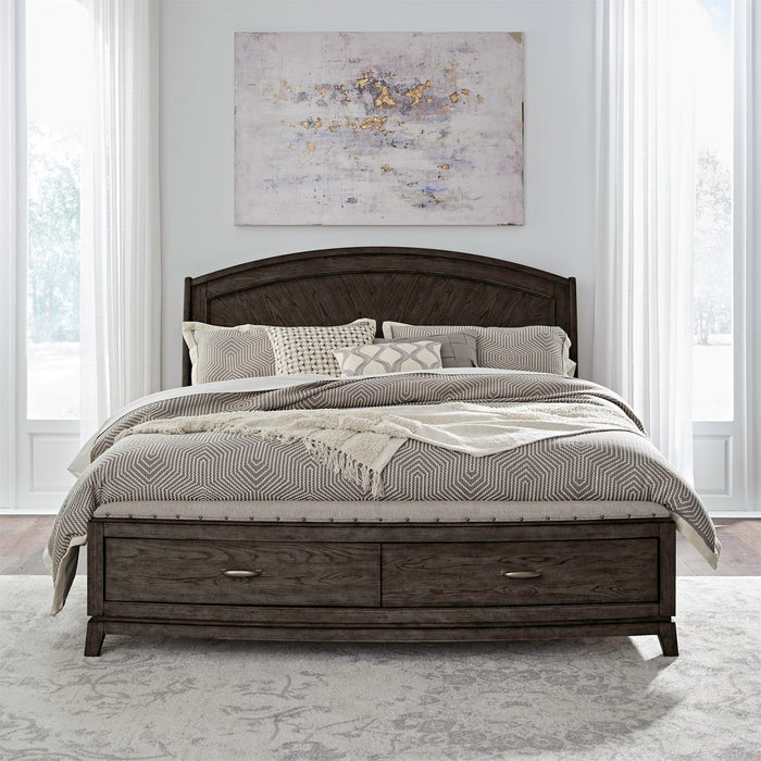 Avalon - Panel Storage Bed