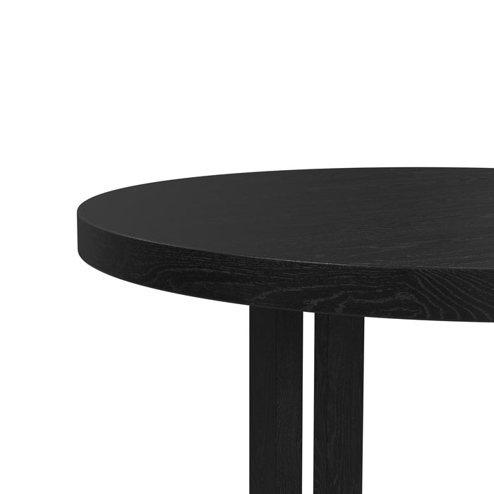 Bahama Breeze - 47.5" Round Dining Table - Black