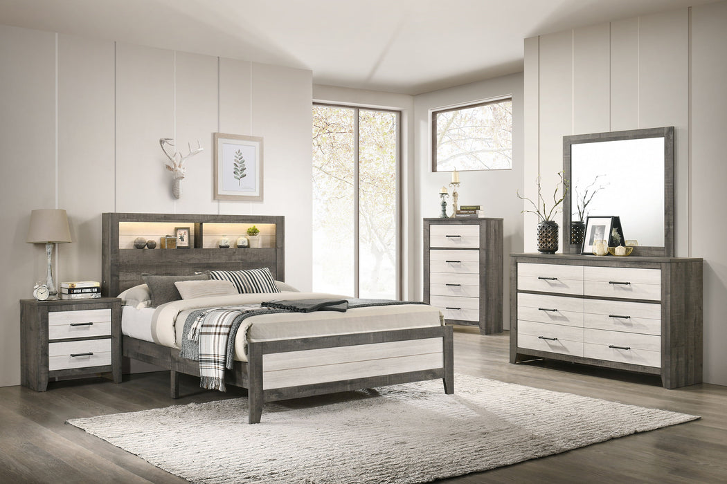 Rhett - Chest - Chalk / Gray