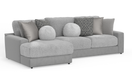 Canyon Platinum Grey 2-Piece Sectional