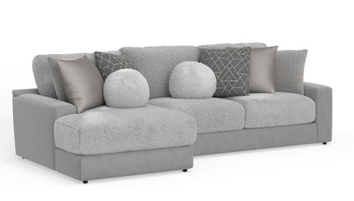 Canyon Platinum Grey 2-Piece Sectional