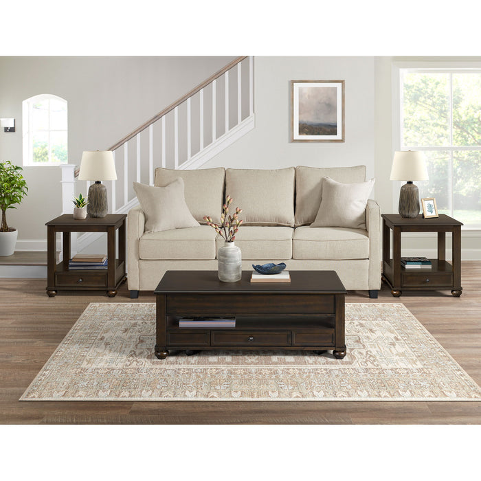 Wagner - End Table - Cherry