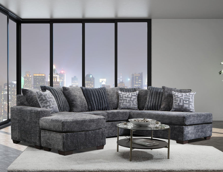 Charcoal 3-Piece Sectional