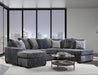 Charcoal 3-Piece Sectional