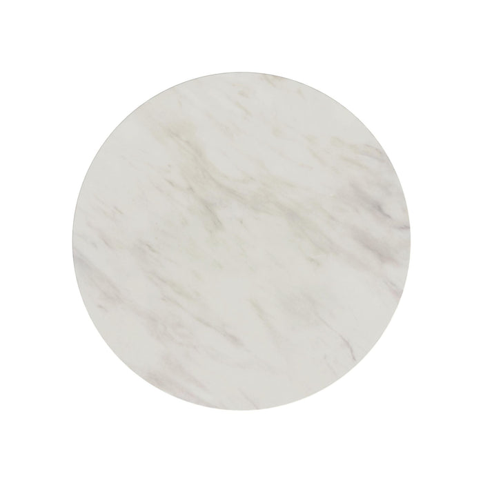 Sylvie - 5 Piece Standard Height Dining Set (Round Table And Four Chairs) - Dark Brown