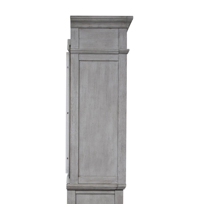 Heartland - Entertainment Hutch - Antique White / Tobacco Tops