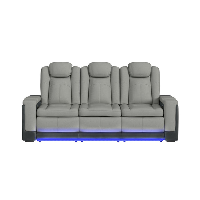 Lantana - Power Motion Sofa With Power Headrest, LED, Ddt, Reading Light And Pws