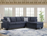 Navy 2-Piece Sectional