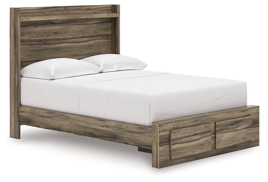 Elbrim Full Panel Storage Bed
