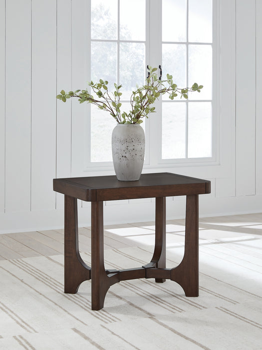 Korestone Rectangular End Table
