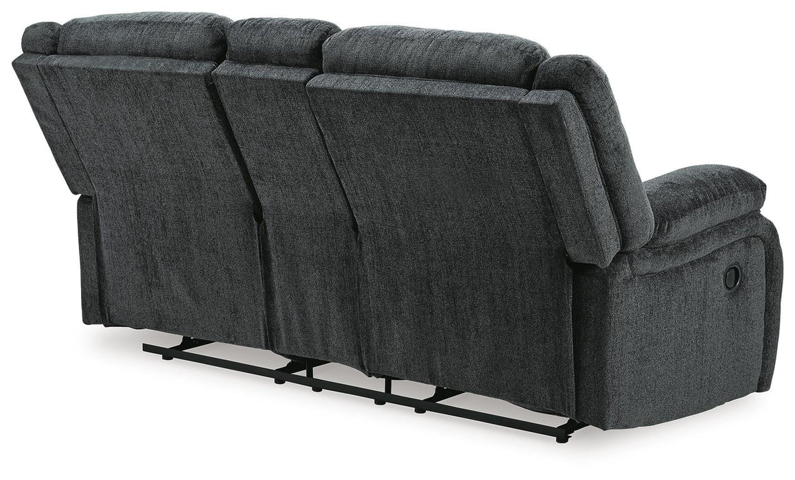 Draycoll DBL Rec Loveseat w/Console