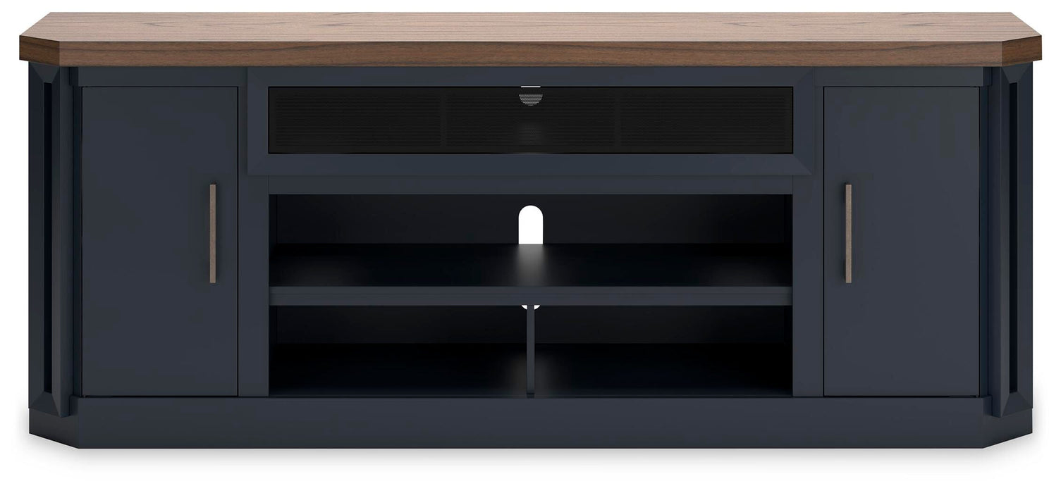 Landocken XL TV Stand w/Fireplace Option