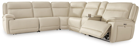 Double Deal 6-Piece Power Reclining Sectional