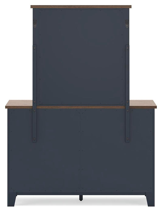 Landocken Dresser and Mirror
