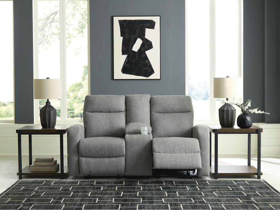 Gauntlet DBL Rec Loveseat w/Console