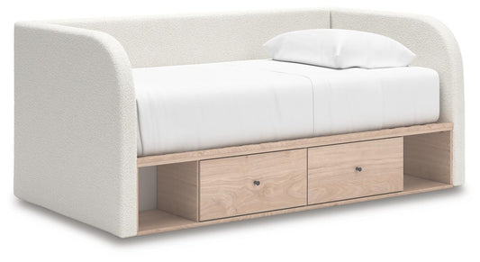 Arloster Full Upholstered Day Bed with Storage