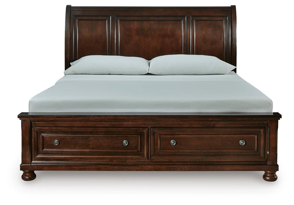 Porter King Sleigh Storage Bed