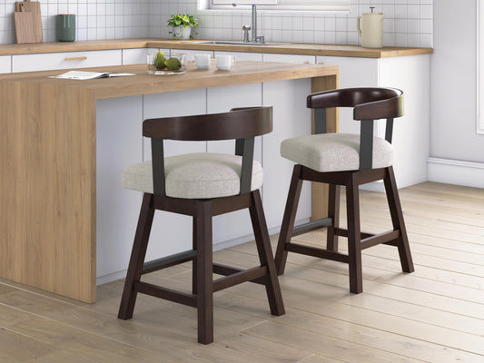 Haddigan UPH Swivel Barstool (2/CN)
