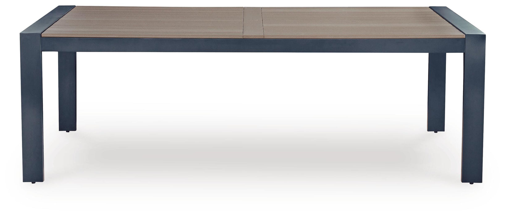 East Beach RECT Dining Table w/UMB OPT
