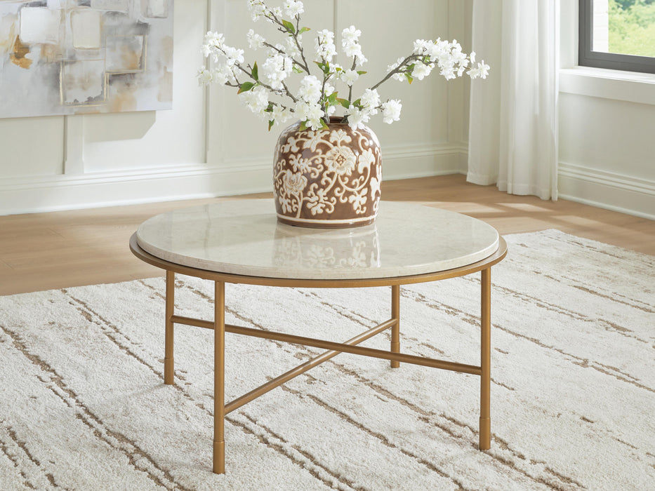 Alben Round Cocktail Table