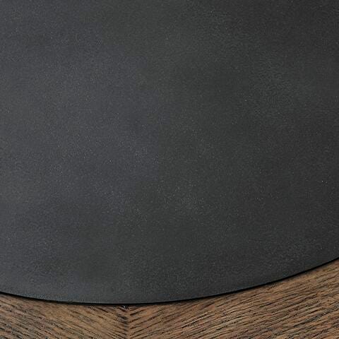 Dontayne Round End Table