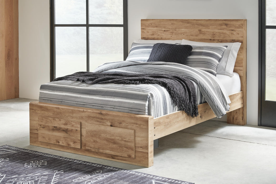 Hyanna Full Panel Storage Bed, Dresser, Mirror, Chest and Nightstand