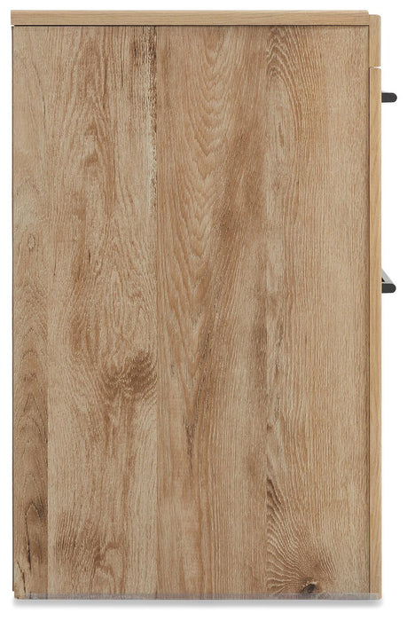 Hyanna Full Panel Storage Bed, Dresser, Mirror, Chest and Nightstand