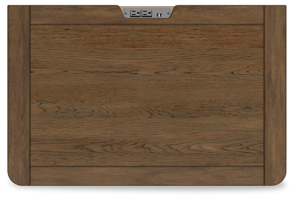 Cabalynn King Upholstered Bed with Mirrored Dresser and Nightstand