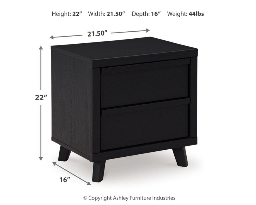 Danziar Queen Panel Headboard, Dresser, Mirror and Nightstand