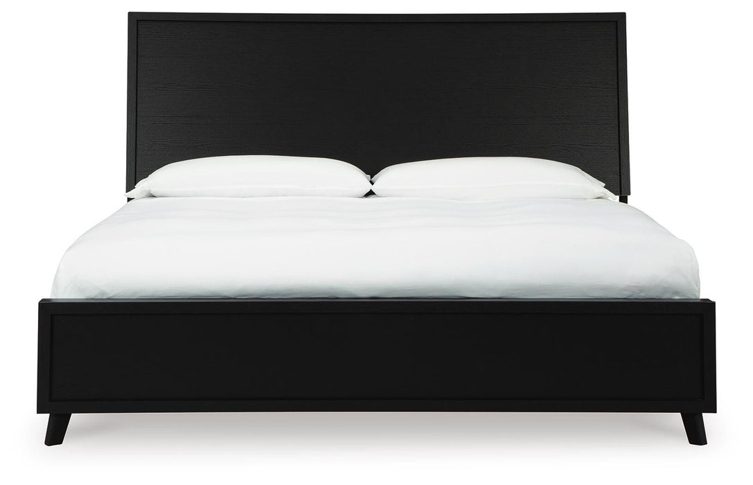 Danziar Queen Panel Bed, Dresser, Mirror, Chest and Nightstand