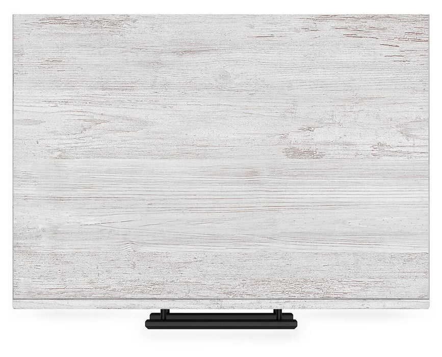 Cayboni Full Panel Bed with Mirrored Dresser and Nightstand