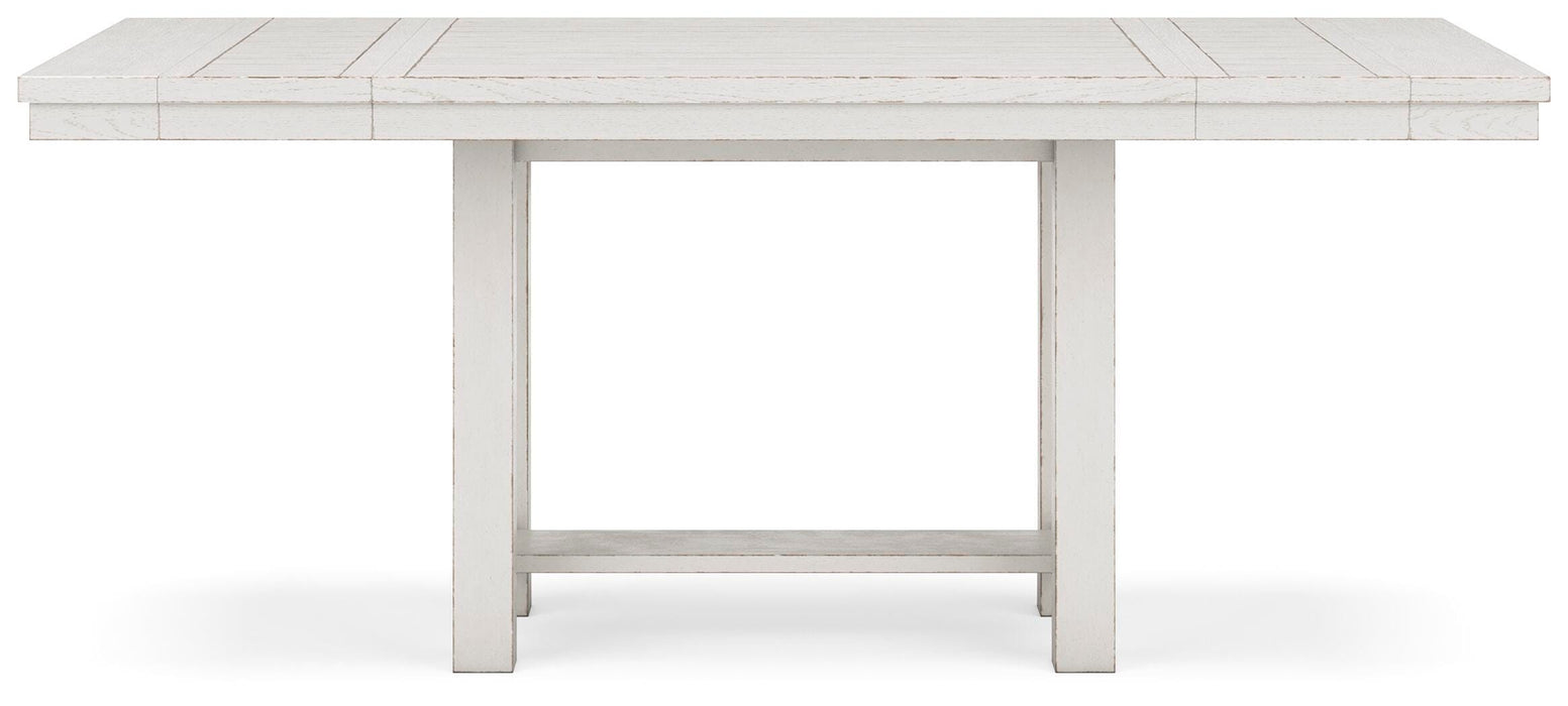 Robbinsdale Counter Height Dining Table and 8 Barstools