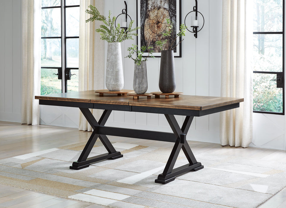 Wildenauer Dining Table and 8 Chairs