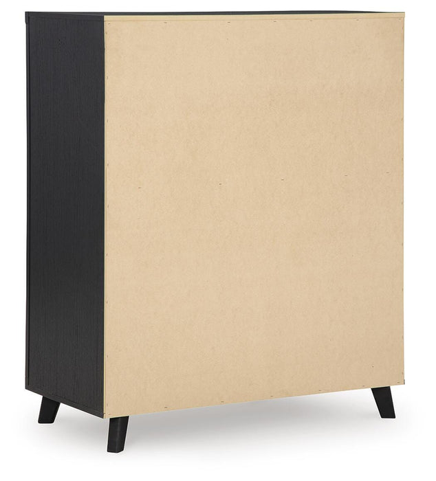 Danziar King Panel Bed, Dresser, Mirror, Chest and Nightstand