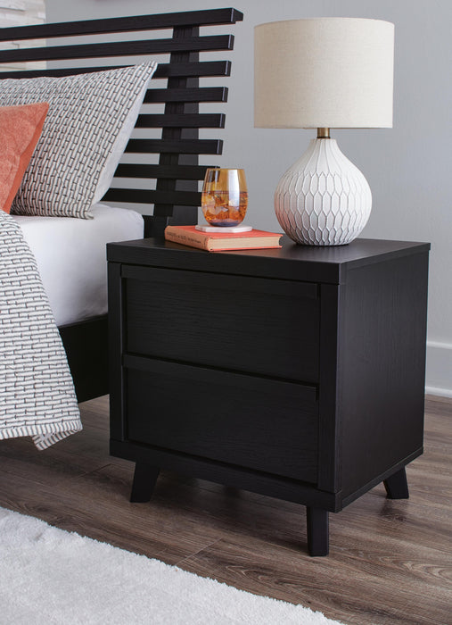 Danziar King Panel Bed, Dresser, Mirror, Chest and Nightstand