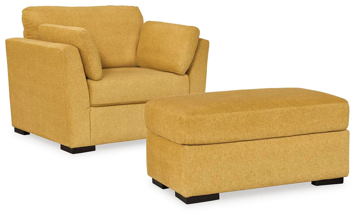 Keerwick Chair and Ottoman