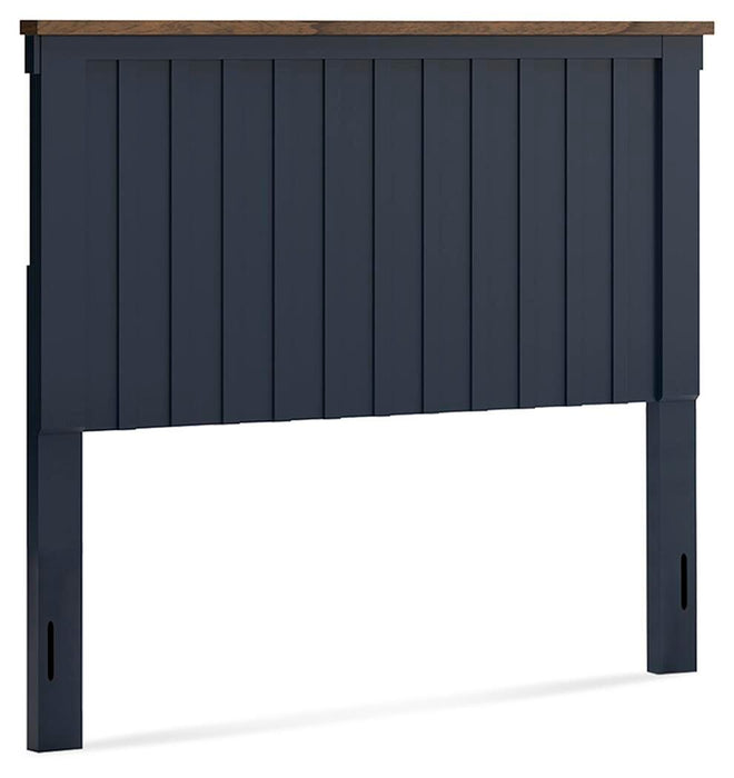 Landocken Full Panel Headboard, Dresser and Mirror