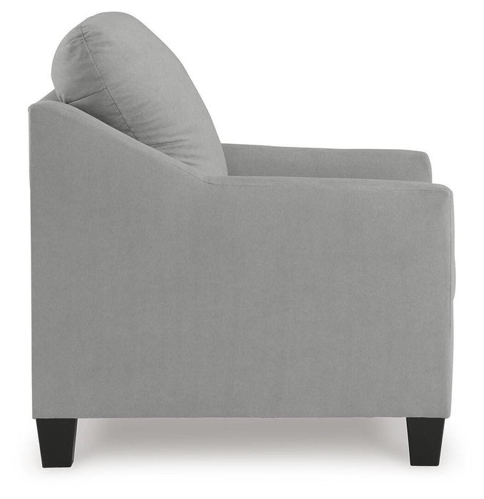 Adlai Chair and Ottoman