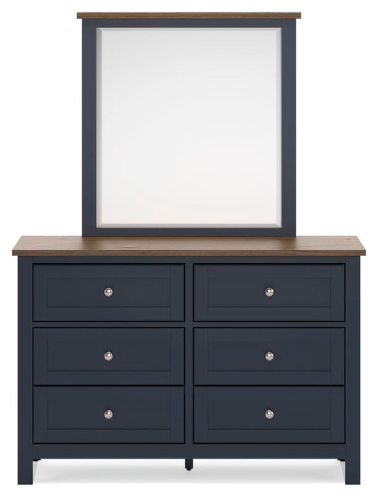 Landocken Full Panel Bed, Dresser, Mirror, Chest and Nightstand