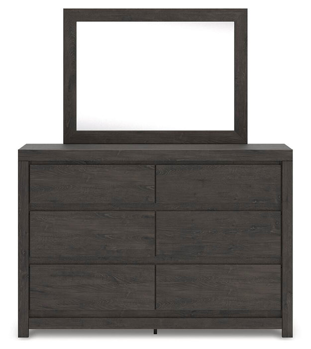 Fraluna Queen Panel Bed, Dresser and Mirror