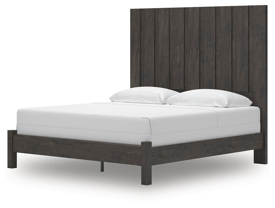 Fraluna King Panel Bed, Dresser and Mirror