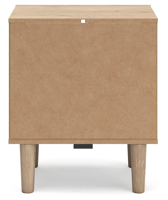 Cielden King Upholstered Bed with Roll Slats, Dresser, Mirror, Chest and Nightstand